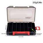 Portable fishing gear storage box4d