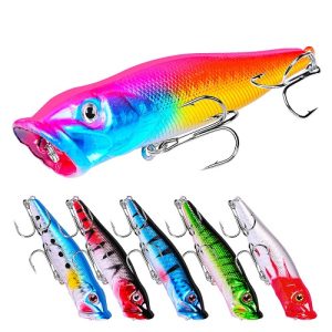 Lure Fishing Popper – Hard Plastic Realistic Artificial Bait Fishing Tackle