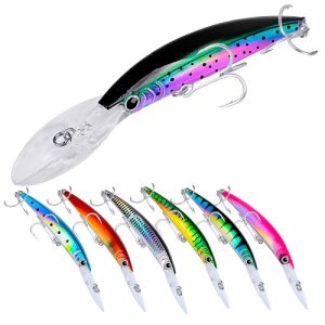Minnow Fishing Lure – Saltwater Hard Plastic Suspended Artificial Bait